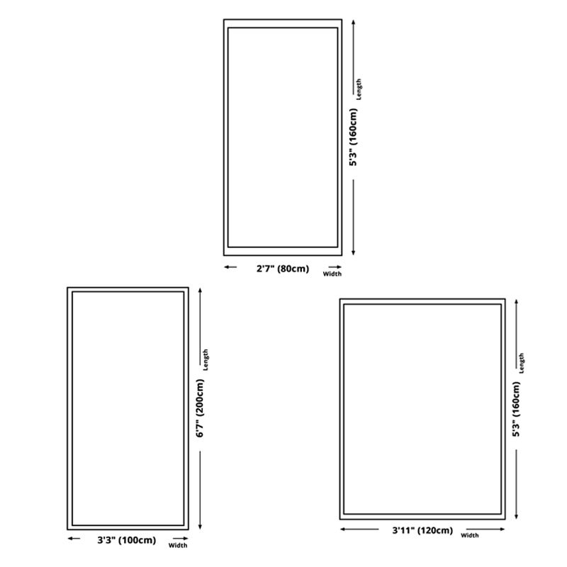 Stylish Modern Area Carpet Abstract Pattern Polyester Area Rug Stain Resistant Rug for Home Decor