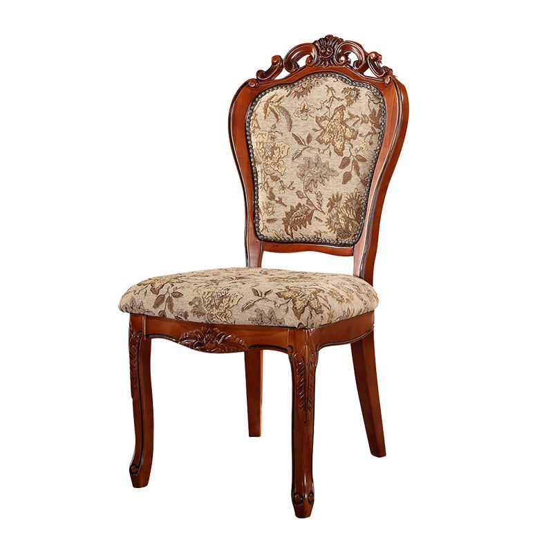 Chaises en bois d'hévéa de style scandinave, chaise latérale de salle à manger à dossier ouvert pour restaurant
