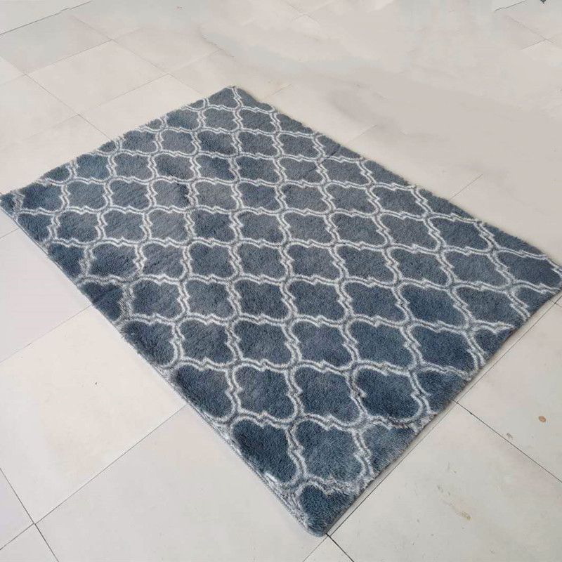Pretty Casual Rug Multicolor Plain Area Carpet Non-Slip Backing Stain Resistant Washable Rug for Living Room