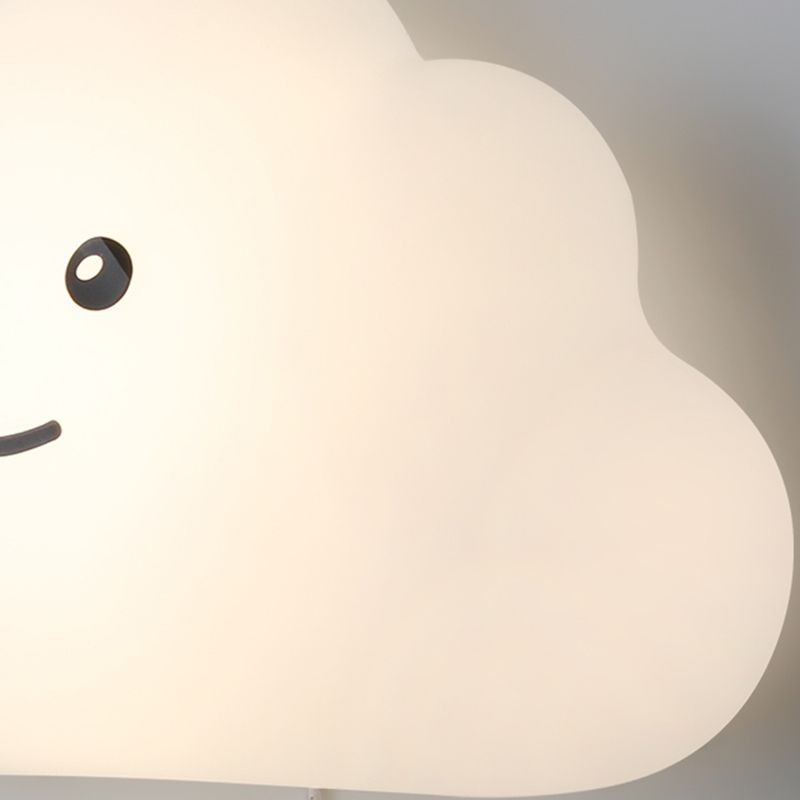 Child Room Wall Sconce Modern Led Simple White Clouds Wall Mounted Light Fixture