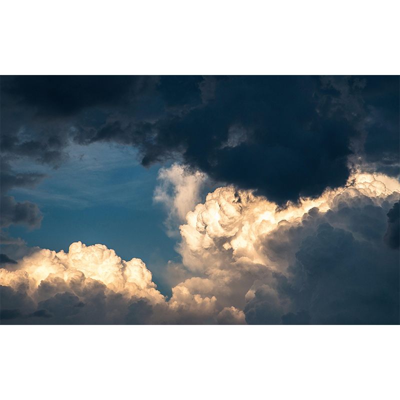 Beautiful Sky Mural Wallpaper Modern Style Decorative Photography for Living Room