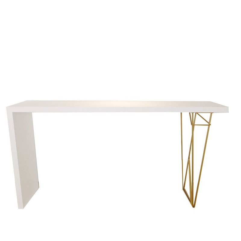 Modern Bar-height Table Solid Wood Top 41.3-inch Height Table