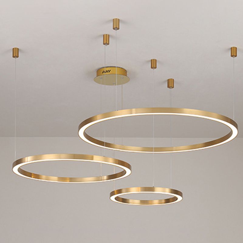 Orbiculaire metalen hanger verlichtingsarmaturen Minimale slaapkamerhangerverlichtingsarmaturen