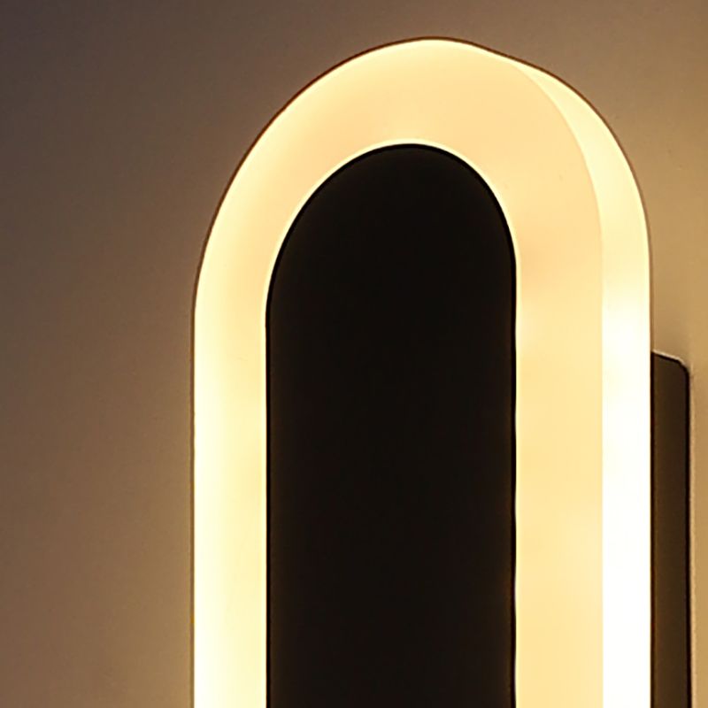Linear Wall Light Fixture Modern Style Wall Sconce Light for Living Room