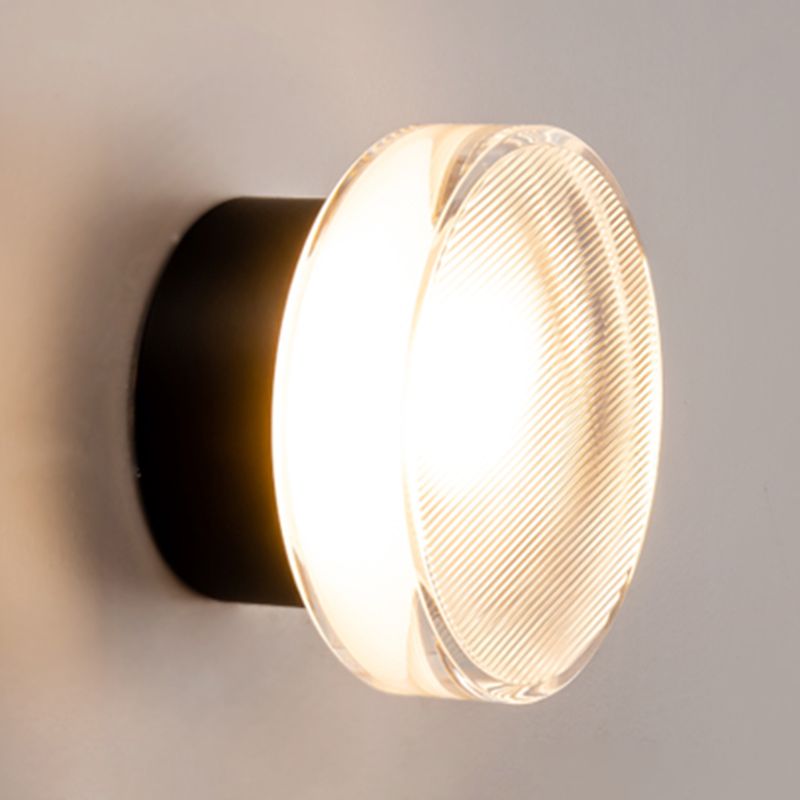 Modernism LED Wall Sconce Round Shape Sconce Lighting for Bedroom