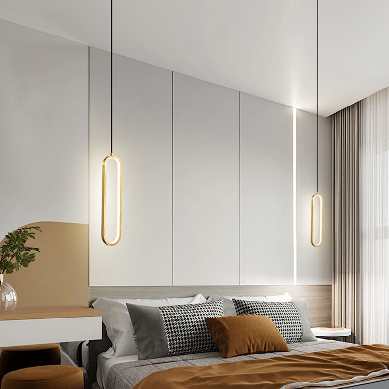 Lampada a led a led moderna a led Iron Iron Light Linea Linea con tonalità silicone