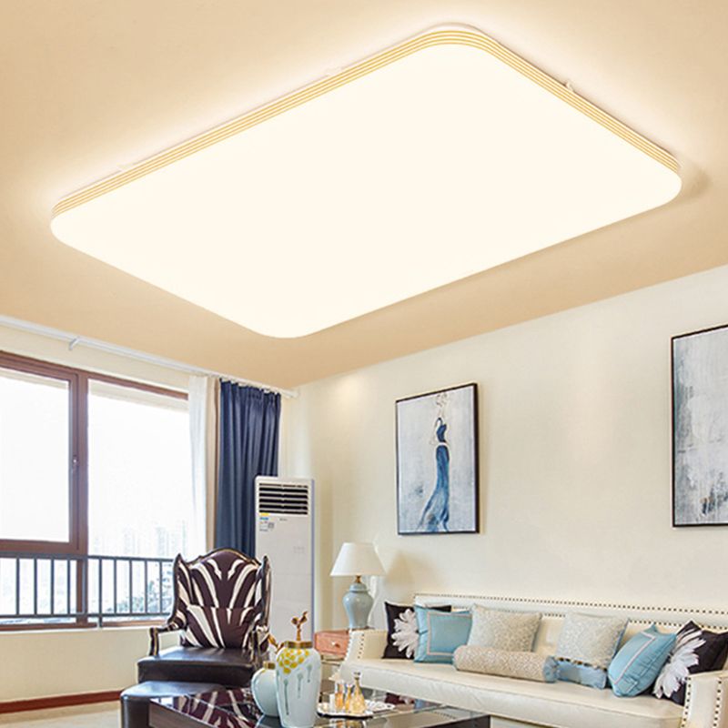 Geometrie Vorm LED-plafondlamp Modern acryl 1-lichts inbouw voor woonkamer