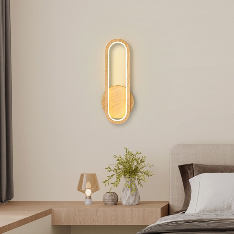 Modern Simple Wall Mount Light LED Wall Light with Acrylic Shade for Living Room