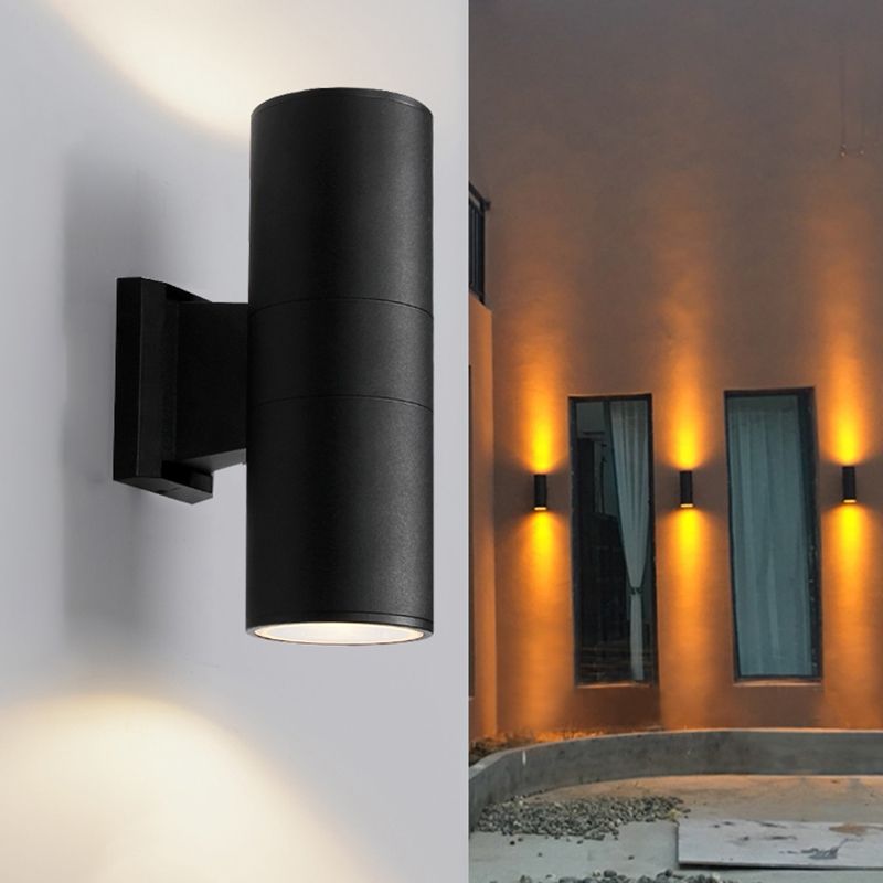 Luz de montaje de pared simple de estilo moderno Corredor Corredor Cilíndrico de la pared de la pared.