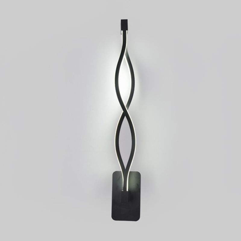 Modern Minimalist Style Linear Wall Mounted Light Fixture Acrylic Wall Sconces for Living Room