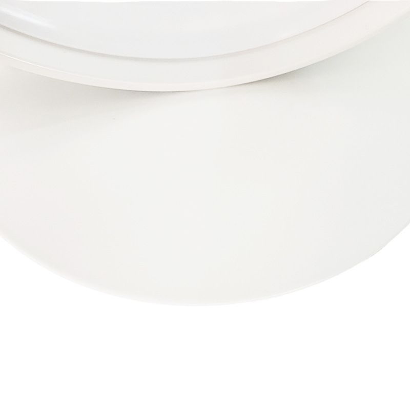 Lampada da tavolo lineare Lampade da comodino moderne Lampada da tavolo in metallo a 1 luce in bianco