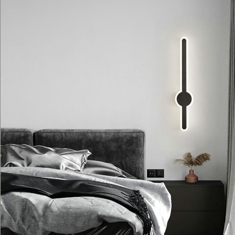 Metal Linear Vanity Wall Lights Modern 1-Light Vanity Wall Light Fixtures