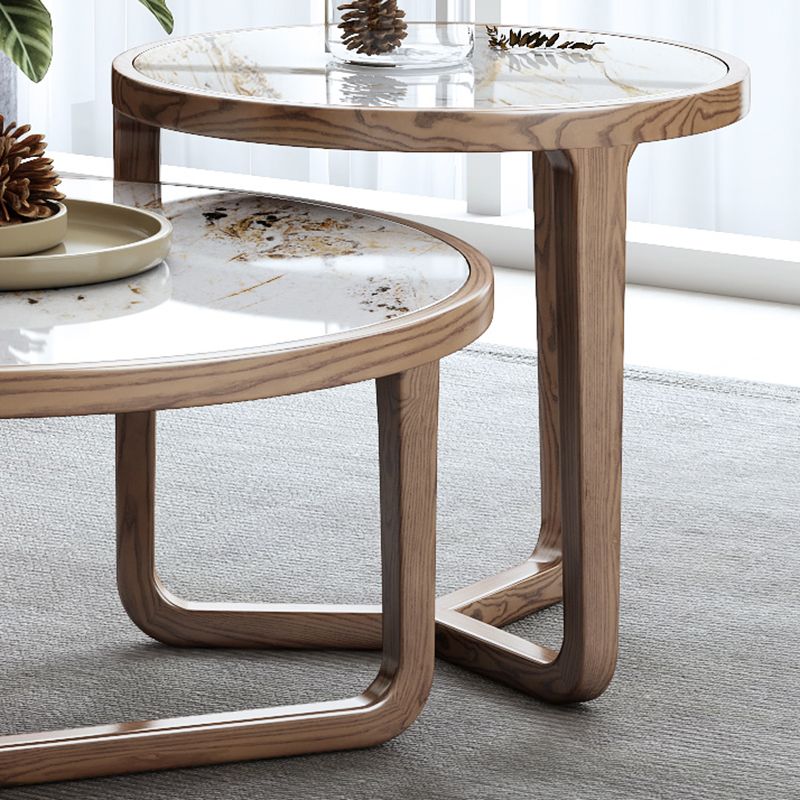 Modern Slate Coffee Table No Distressing Round Coffee Table Set