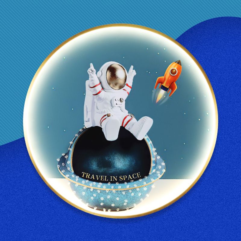 Style de style de style moderne Applique murale en métal 1 éclairage d'éclair éclairage pour chambre à coucher