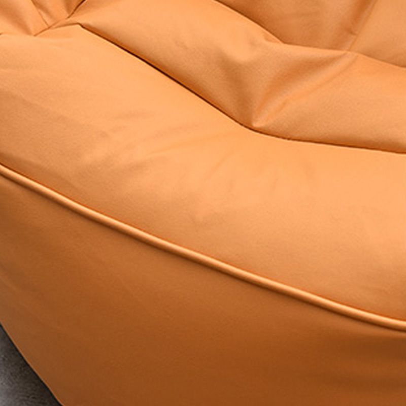 Sloped Arms Chair with Sewn Pillow Back and Storage for Apartment Chair