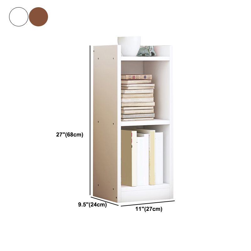 Engineer Wooden Bookcase Modern Home Living Room Corner Bookshelf