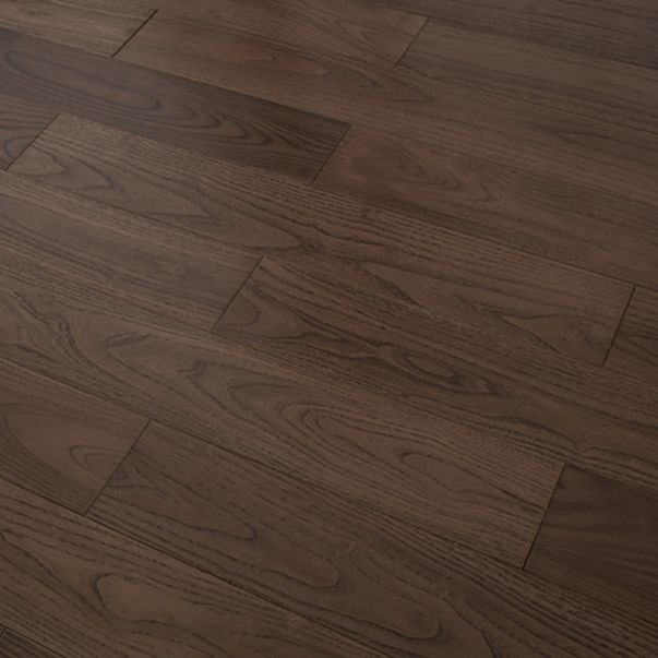 Waterproof Flooring Planks Solid Wood Click-Locking Hardwood Flooring