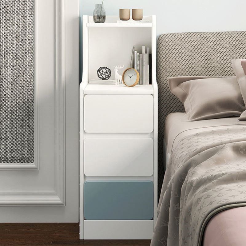Contemporary Rectangle Manufactured Wood Grooves Accent Chest