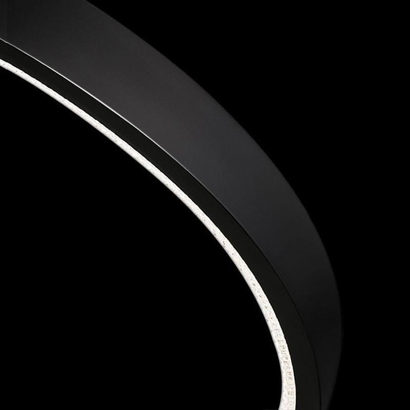 Candelier de anillo contemporáneo Luz acrílica acrílica accesorios para restaurante para restaurante