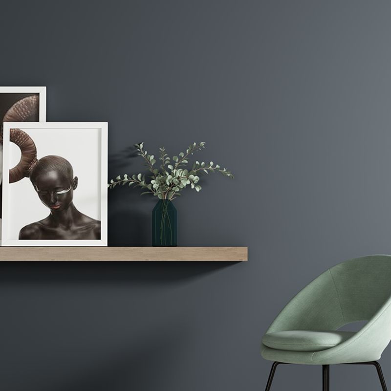 Wallpaper Roll Solid Color Multicolor Minimalist Style Non-Woven Material Wall Art