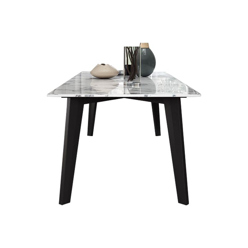 Contemporary 1/2/4/5/6 Pieces Dining Set Marble Dining Room Set for Home Use