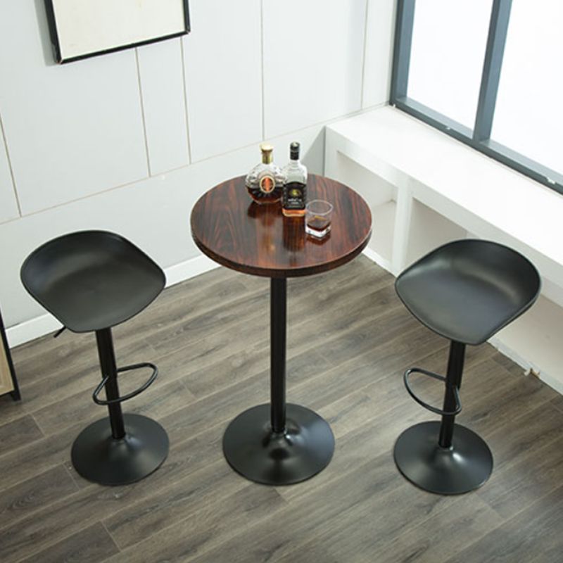 Round Counter Height Set Solid Wood 1/3 Pieces Pub Table Set