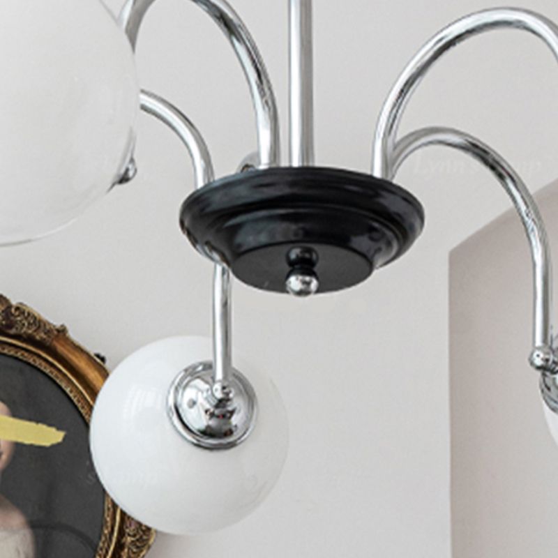 Modern minimalisme hanger lichtglas bol kroonluchter voor eetkamer