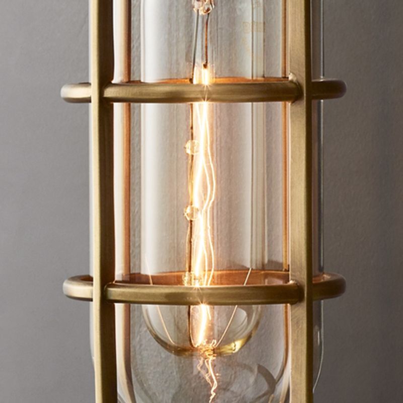 Modernism Glass Wall Mounted Sconce Gold/Black Wall Light for Foyer