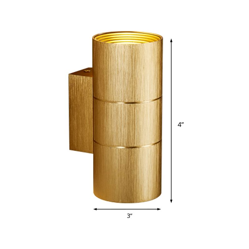 Lampazione moderna a parete a muro a parete tubolare 1 per bagno