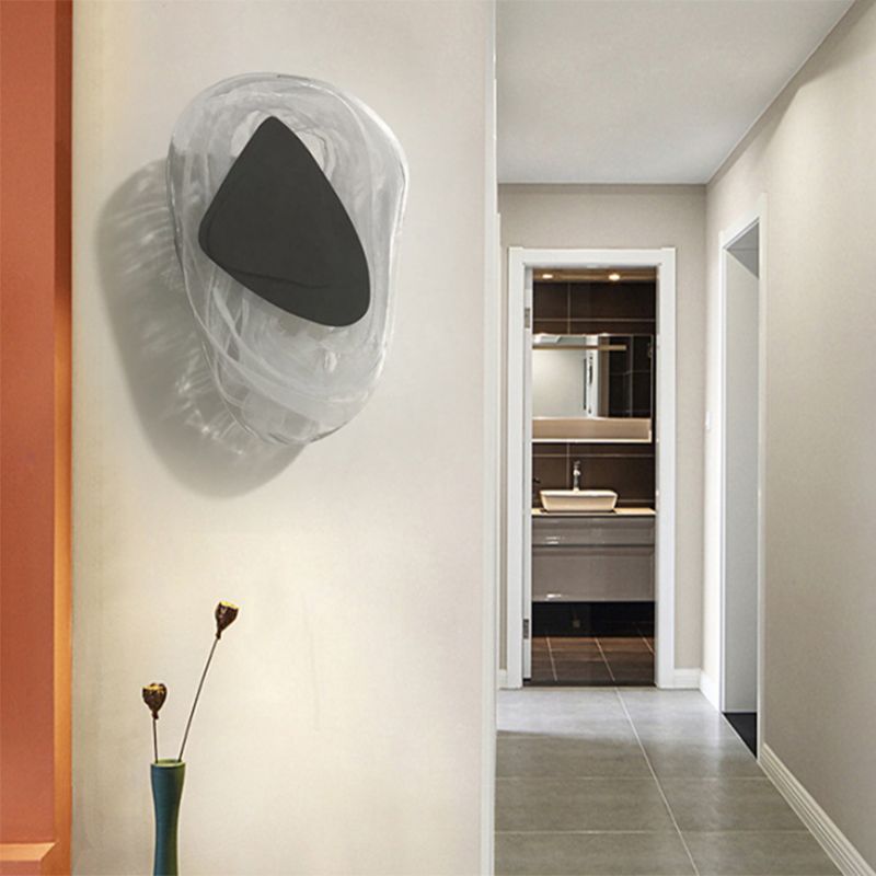 Geometric Shape Metal Vanity Light Modern Style 1 Light Vanity Light Fixture