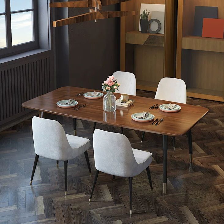 Industrial 1/2/5 Pieces Dining Set Solid Wood Dining Furniture Set /Separate Items