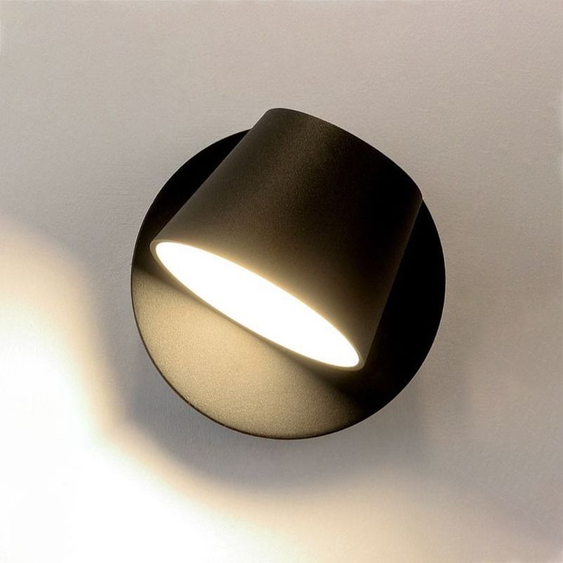 Tombra geométrica Discina de pared de metal Moderia Multi luces Multi Luz de pared Luz