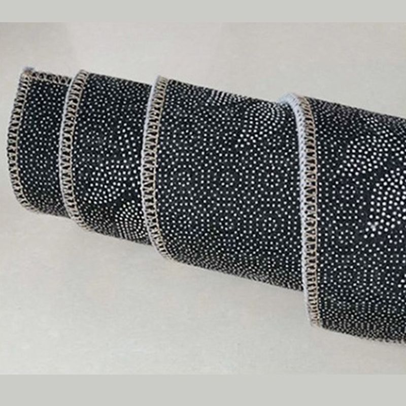 Mehrfarbiger, moderner Innenteppich, Polyester-Teppich mit Dreiecksmuster, schmutzabweisender Teppich für die Heimdekoration
