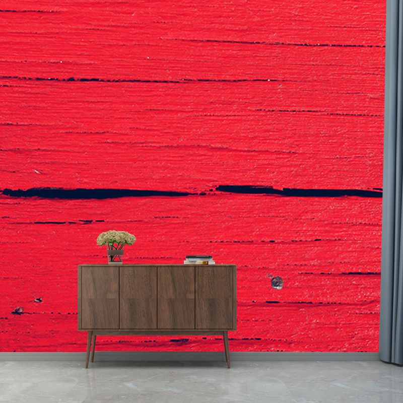 Decor Wood Grain Mural Wallpaper for Living Room Decor in Soft Color, Moisture Resistant