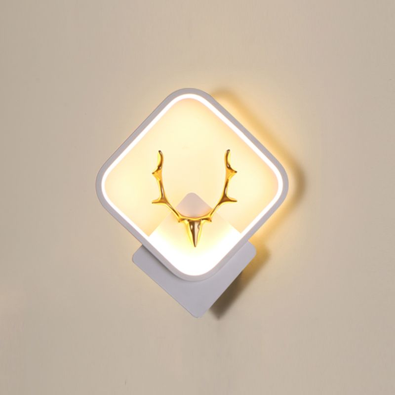 Moderner Stil Geometrischer Wandleuchten Metall 1 Lichtwandbeleuchtung