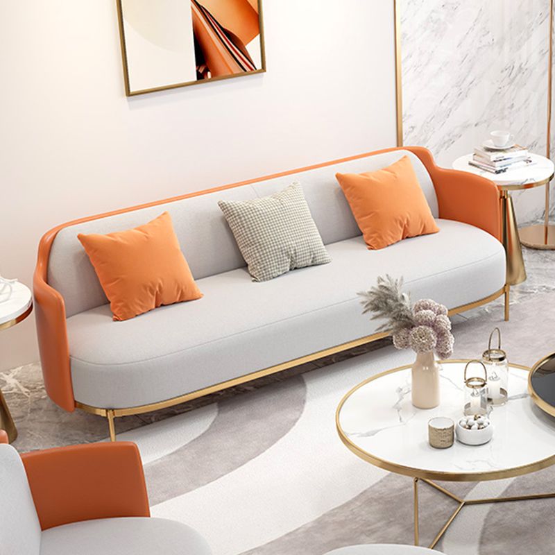 29.52" H Recessed Arm Sofa Contemporary Standard Sofa for Living Room