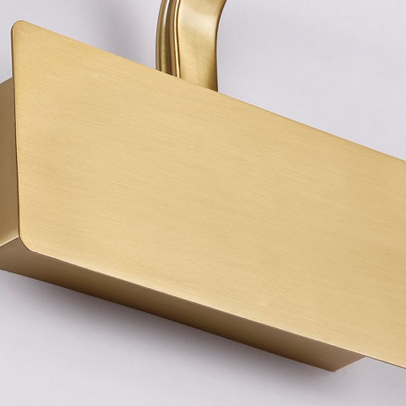 Moderne stijl lineaire wand gemonteerde lampen metalen 1-licht LED ijdelheid lichtbalk