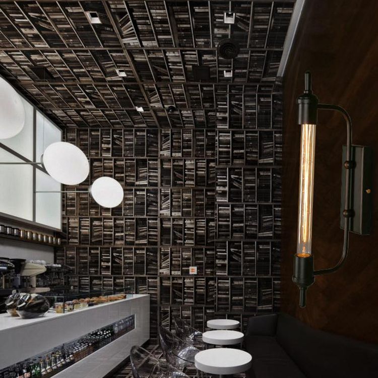 Retro Industrial Style Water Pipe Wall Mounted Lights Metallic Wall Mounted Lamp for Bar