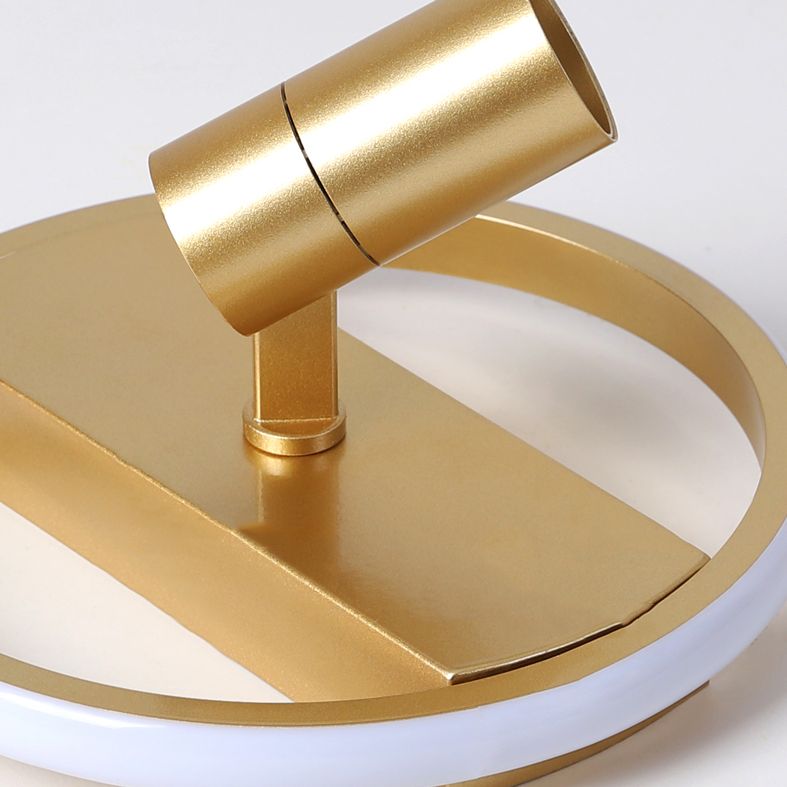 Nieuwe moderne LED flush plafond lampen Aluminium Flush Mount lamp met 1 Spotlight