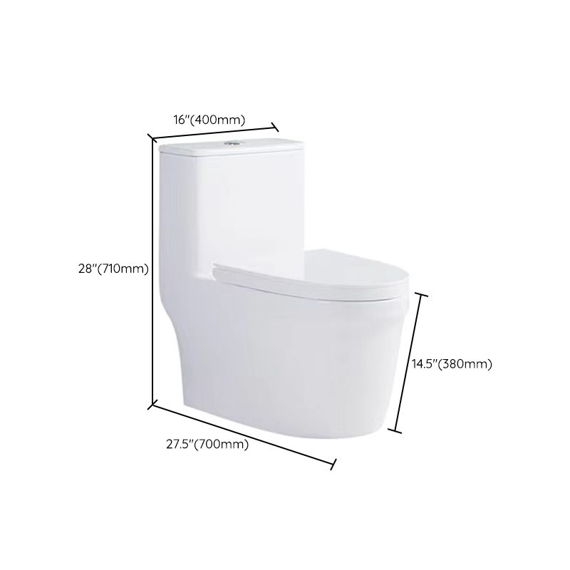 Modern Toilet Bowl All In One Floor Mounted Porcelain Urine Toilet