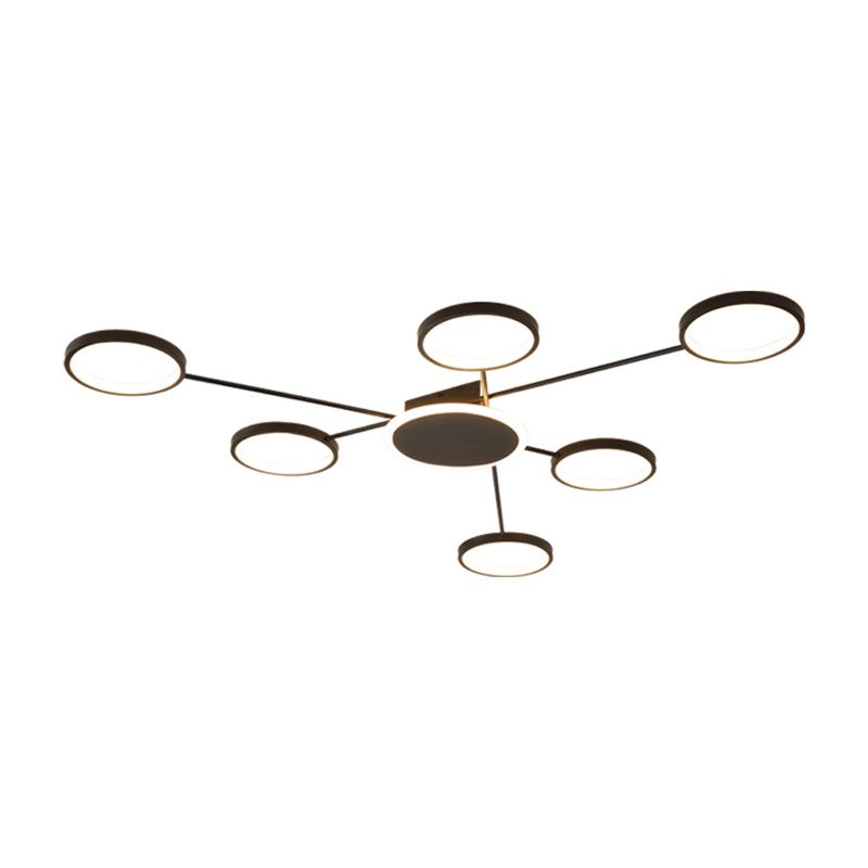 Ringe Metall Deckenmontage Leuchte moderne LED-Deckenleuchte