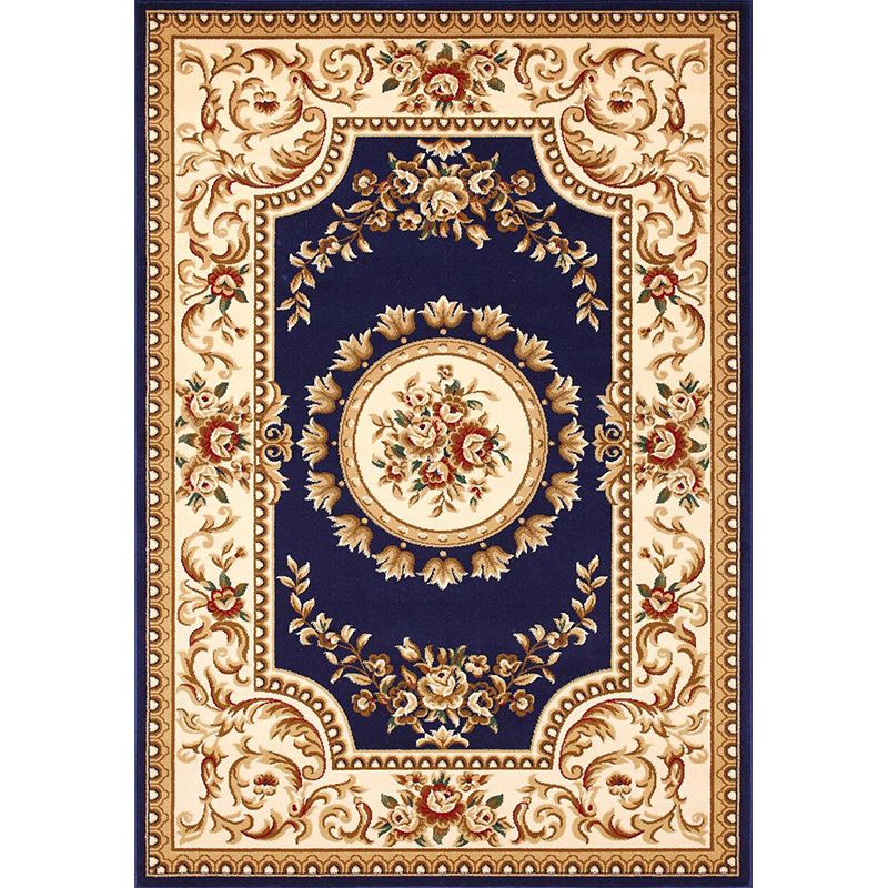 Alfombra de alfombra de alfombra de patrón tribal de mediados de siglo