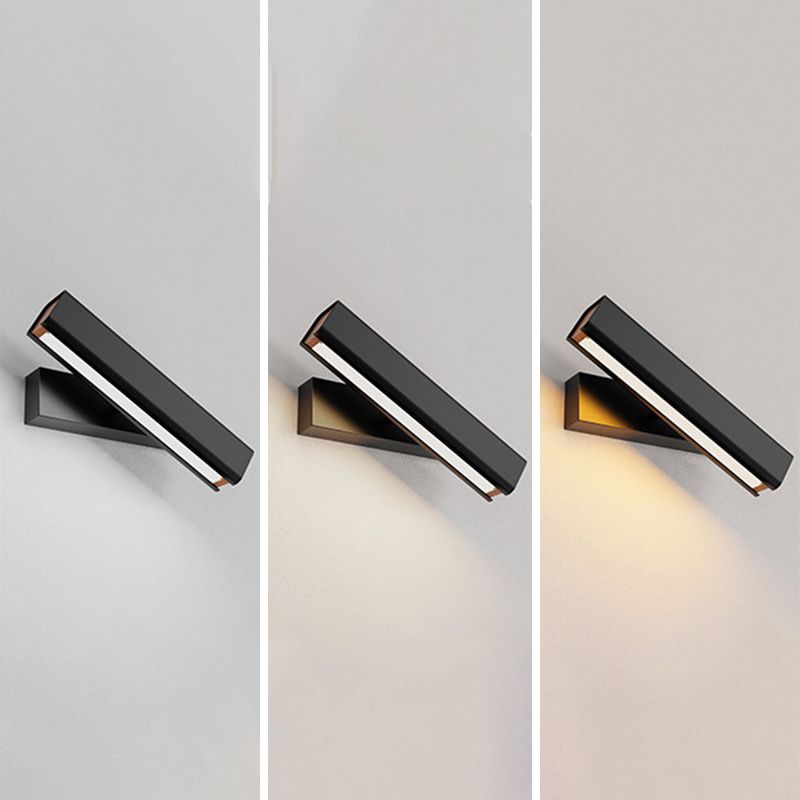 Moderne minimalistische stijl rechthoek SCONCE LILMTURES Metalen wandverlichting voor slaapkamer