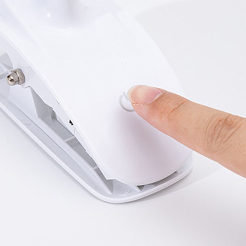 Éclairage de bureau en plastique circulaire LED ÉTUDE BLANC NORC
