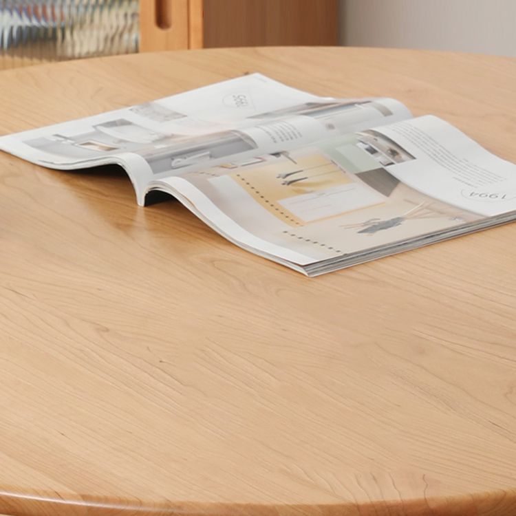 1/2/3/4 Pcs Wood Modern Dining Room Set with Round Table Dinette Set