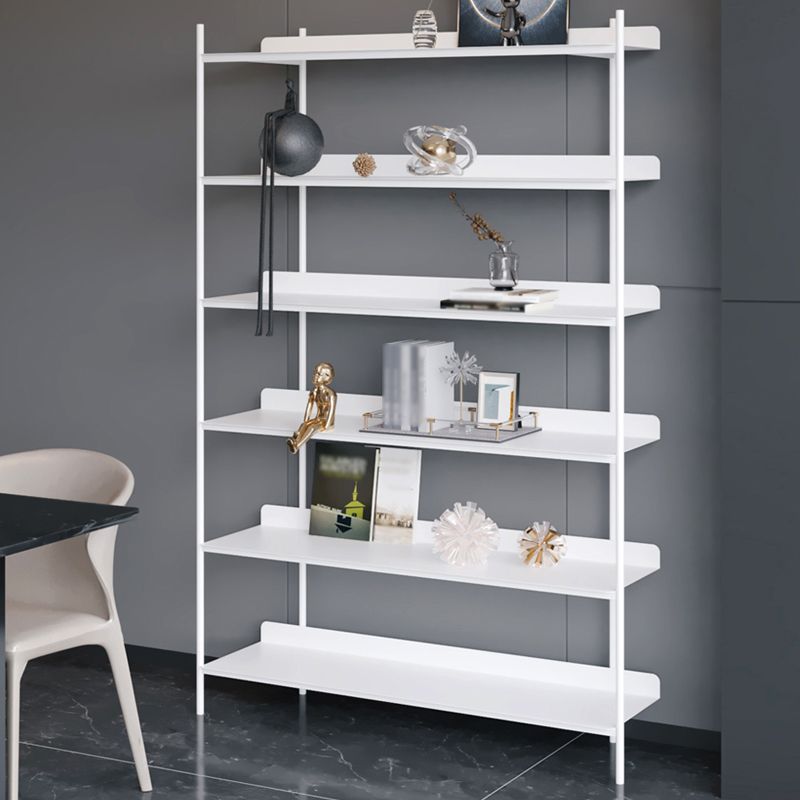 Modern Style Metal Bookshelf Open Etagere Shelf Bookcase for Home