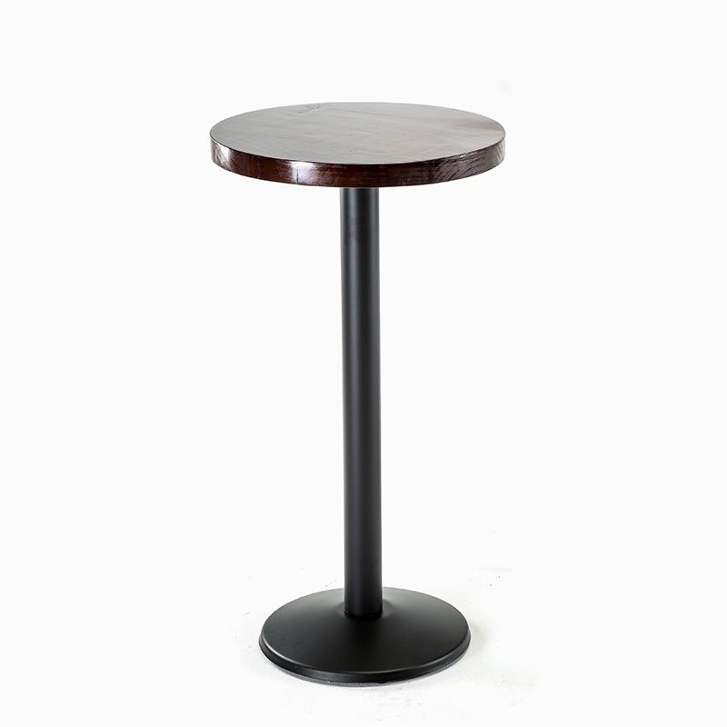 Round Table and Stool Set Contemporary 1/2/3 Pieces Pub Table Set