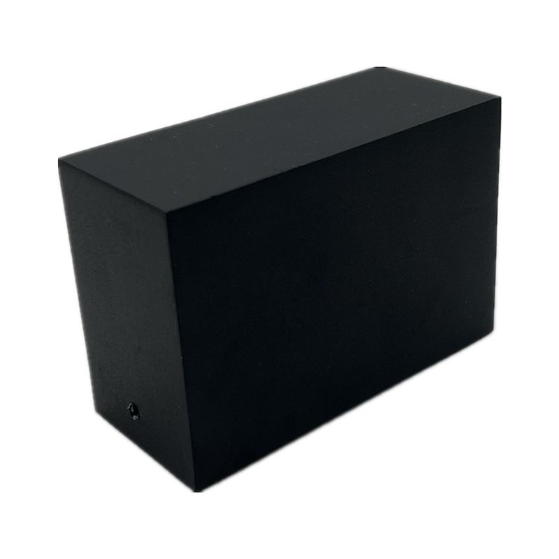 Modern Style Rectangular Wall Mounted Lamps Metal 2 Lights Wall Light Sconces