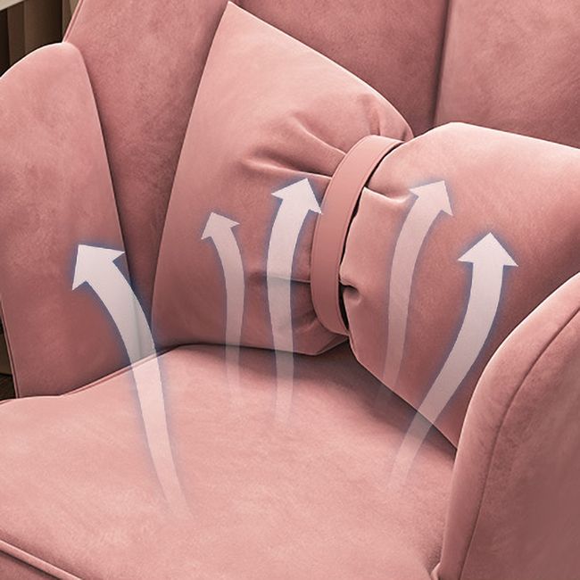 Chaise d'appoint contemporaine en métal, avec bras rembourrés, avec couronne et dossier supérieur
