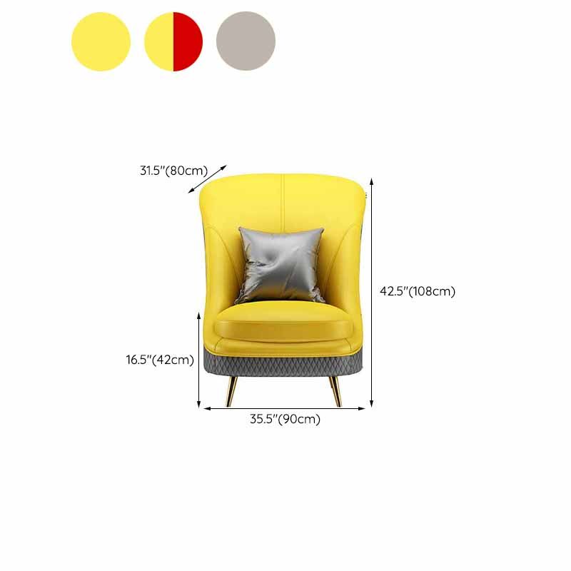 Sloped Arms No Distressing Sofa Stain Resistant Tight Back Sofa for Living Room